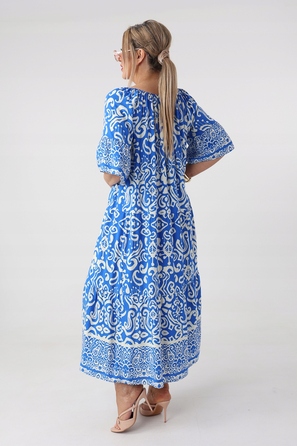 Сукня FEMIMODA в стилі бохо maxi для роботи, розмір 44/46