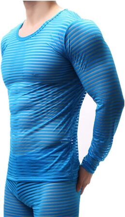 Чоловічі майки-сітки Bollrllr з смужками, прозорі, сексуальні, для фітнесу, майки-топи