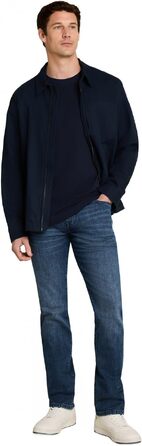 Чоловічі джинси Tom Tailor TTJOSH Regular Slim, колір Mid Stone Bright Blue Denim, розмір 34W/32L