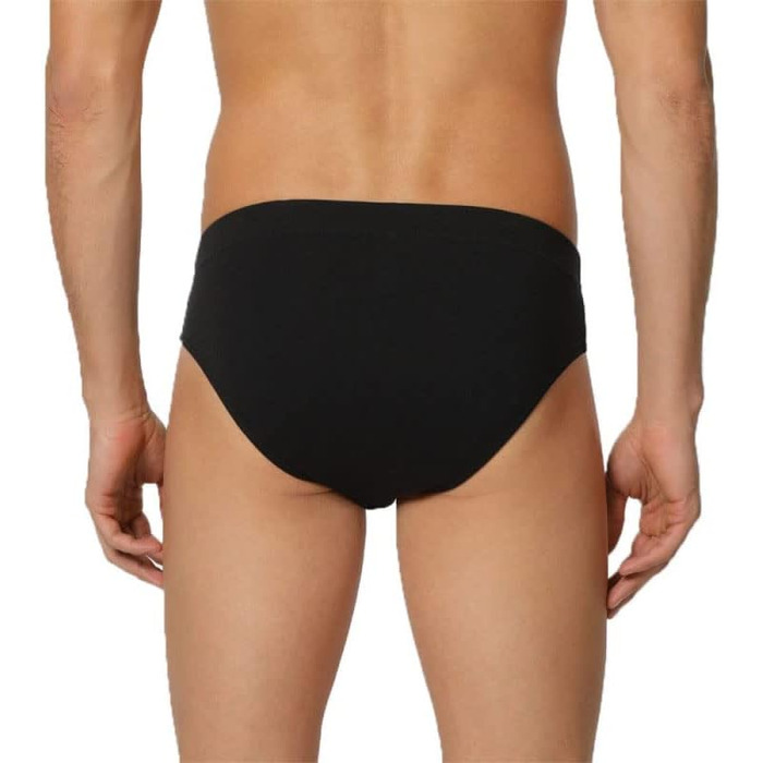 Слип/Боксер Liabel для чоловіків з натуральної бавовни, 3XL, 6 шт. в упаковці, чорний (Art. 959)