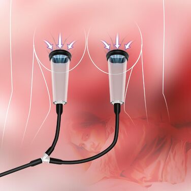 Електрична мульчирувальна помпа для секс-іграшок для жінок - Автоматична кліторальна та вагінальна помпа, соска-висмоктувач з 6 режимами - Інтимна секс-іграшка для стимуляції клітора та вагіни - Для жінок та пар