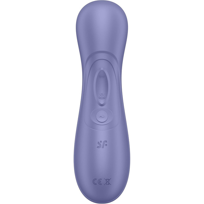 Вібратор Satisfyer Pro 2 Gen 3 | Технологія Liquid Air | Тиха та потужна стимуляція клітора | Вібратор-друк | Інтимна іграшка для жінок | Преміум якість, колір фіолетовий
