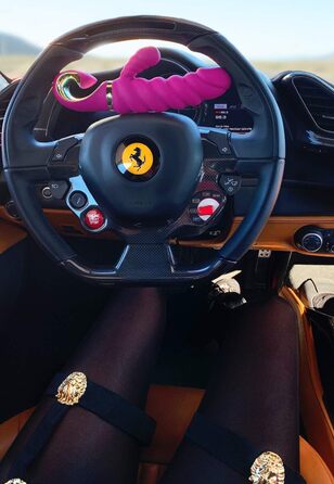 Вібратор Gvibe Gcandy Rabbit, фіолетовий, Ø 3.5x18 см