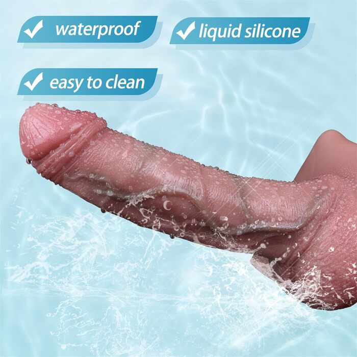 Реалістичний вібраційний дildo з кільцем для страпо-на, 24,5 см, для чоловіків та жінок, з гнучкою оболонкою, для BDSM та еротичних іграшок