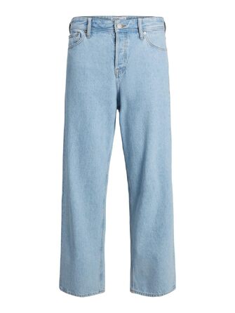 Чоловічі джинси Jack & Jones JJIALEX Baggy Fit синього кольору, денім