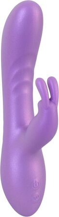 Вібратор-кролик Sweet Smile Lila, металевий, 3,3 см