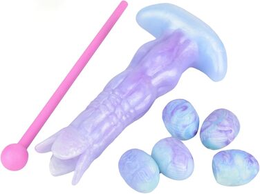 Анальний дилда з силікону GeRRiT: яйце, дилататор, для БДСМ, для жінок та чоловіків