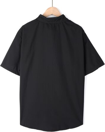 Чоловіча прозора сорочка-майка, мереживна футболка з короткими рукавами для вечірок та клубу (чорна, розмір M)