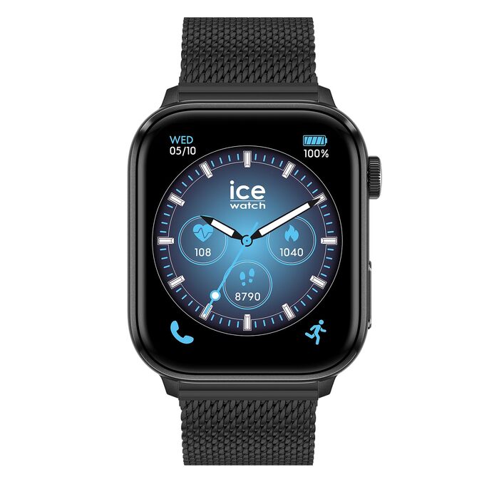 Смарт-годинник ICE-WATCH Ice Smart 3.0 Black Milanese, 1.78