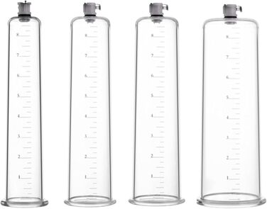 Вакуумна помпа для збільшення пеніса з силіконовим шлангом для чоловіків. Допомагає при еректильній дисфункції. Іграшка для дорослих для соло та парних ігор (23x5.7 см)