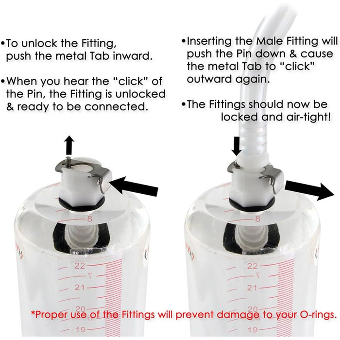 Вакуумна помпа для збільшення статевого члена Lmgoc XXL - 23 см, 7.4 см - для чоловіків