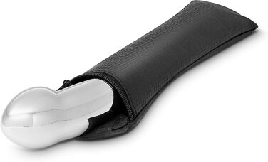 Анальний та вагінальний двосторонній секс-іграшка для чоловіків з нержавіючої сталі, стимулятор простати (DD1)