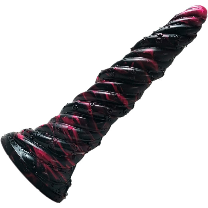 Анальний дилдо 25 см з сильним присоском, силікон, стимуляція G-точки, для пар, екстремальна іграшка для дорослих