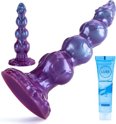 Секс-іграшка Дилдо Хвіст Дракона з Присоскою - Силікон, 23 см, для жінок та чоловіків