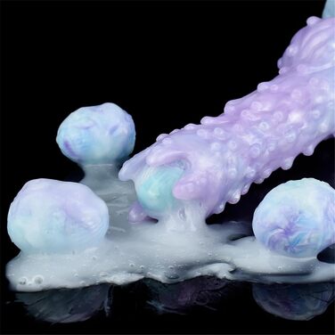 Анальний дилдо Soarvlorfy з 5 яйцями, силікон, XXL, для жінок та чоловіків, G-Spot, SM, синій комплект