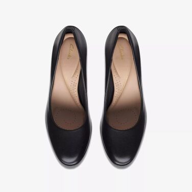 Жіночі туфлі-човники Clarks Freva85 Court, чорні, розмір 42 EU