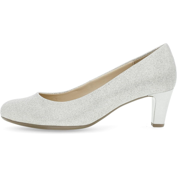 Жіночі туфлі-човники Gabor Fashion-41.400, сріблясті, розмір 39 EU