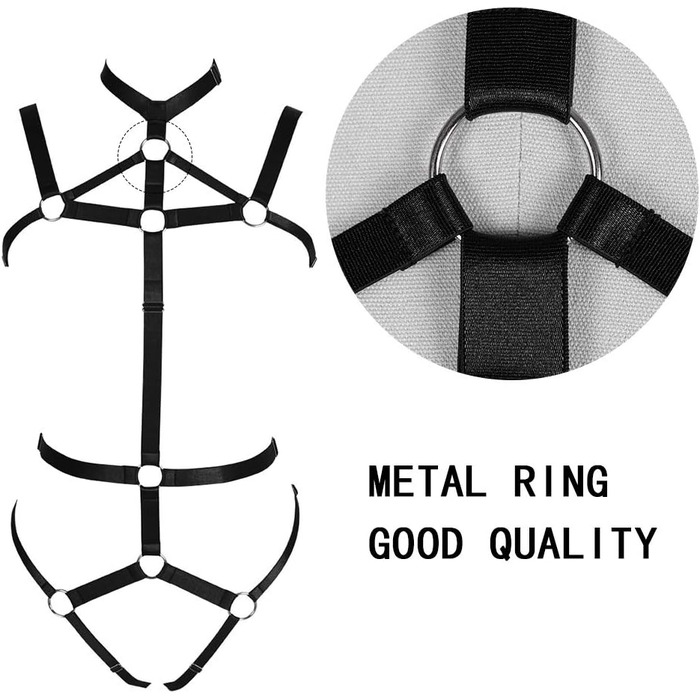 Жіночий комплект корсет, стрінги та пояс для карнавалу, чорний. Ідеально для фотосесій, танців та костюмів у стилі панк/готика.
