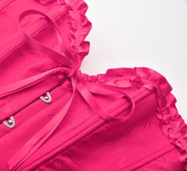 Корсет KUOSE Daen для повного бюсту, корсет для живота, топ великих розмірів, чорний, зелений (L, Рожевий)