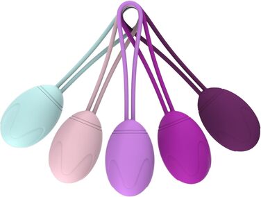 Вібраційний Яйцевібратор Smart - Іграшка для дорослих, для жінок, 5 шт./набір, силікон, мастурбатор, сексуальна машина