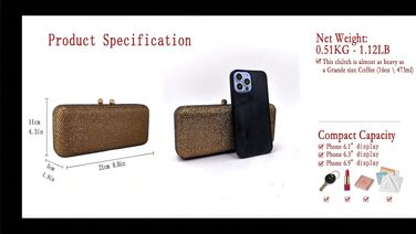 Жіночий вечірній клатч Boutique De FGG з кристалами та стразами для весіль та вечірок, міні-сумка бордового кольору