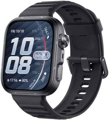 Смарт-годинник Huawei Watch FIT 3 (Standalone, Чорний) — 4,7 см дисплей, NFC, GPS, моніторинг серця та SpO₂, захист 5 ATM, до 10 днів автономності