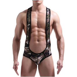 Боді для чоловіків SRZYMJ: спортивні шорти, боксерські шорти, комбінезон для фітнесу та занять спортом. Кольори: білий, A3-армійський. Розміри: S, 3XL