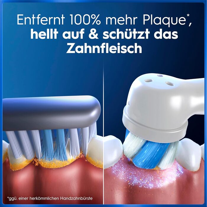 Електрична зубна щітка Oral-B iO Series 5, чорна — 5 режимів чищення, насадка Quite White, дорожній футляр