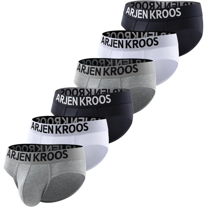 Труси чоловічі Sip Baumwoe (бавовна) 6 шт. (XL, багатоколірні) - Sip