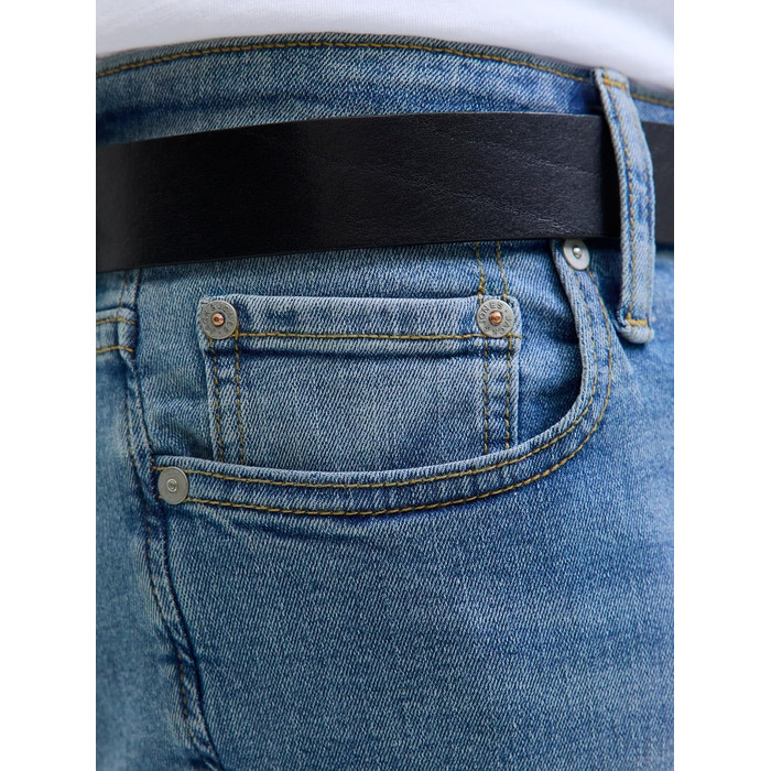 Чоловічі джинси Jack & Jones Glenn Original Slim Fit, синій денім (36W / 30L)