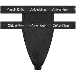 Труси-бразильяни Calvin Klein 2 шт. в упаковці, чорні, розмір XL
