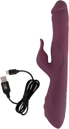 Javida Rabbit-Vibrator Lila - вібратор кролик 3,5 см, ліловий