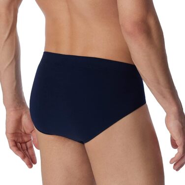 Труси чоловічі Schiesser 3 шт. з м'яким поясом, бавовна Bio, Multipack, темно-синій