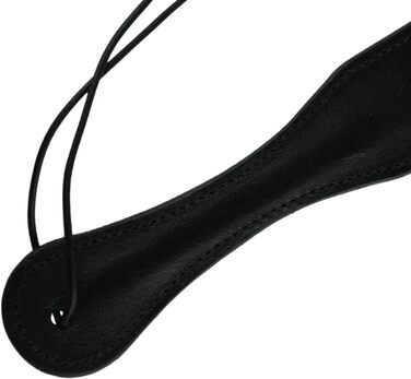 Плескалка для БДСМ з 100% натуральної шкіри буйвола, ручної роботи, 30 см