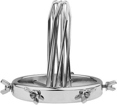 Анальний дилататор/розширювач Hohl – набір 6 шт. (4 шт.) для дорослих. Металевий анальний плаг для розширення та мастурбації