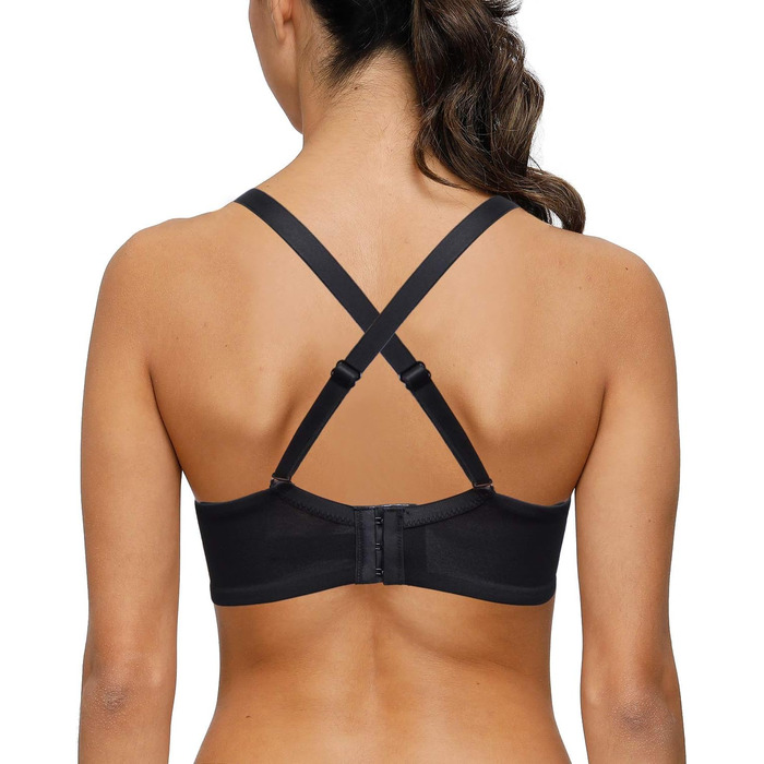 Чорний мереживний бюстгальтер-бралетта YANDW без підкладки, прозорий, 95C, новий