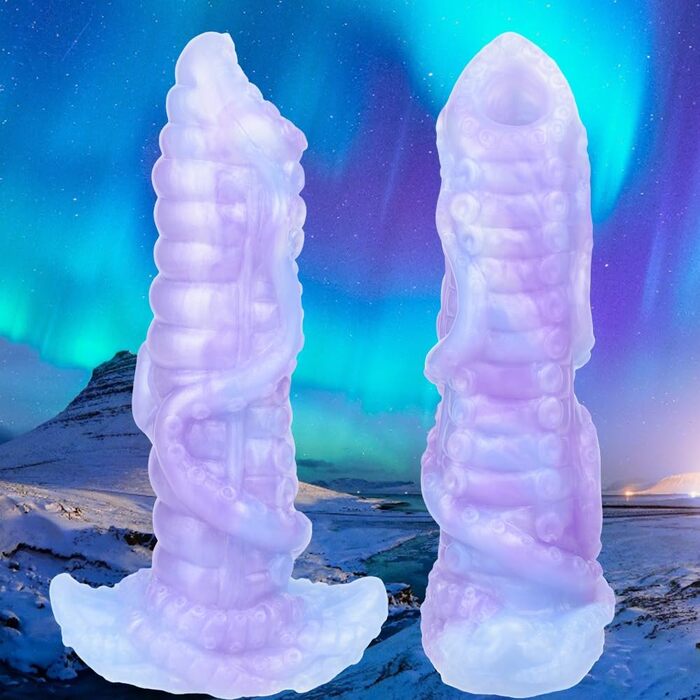 Анальний вібратор Jixaxe Monster Ovipositor з 5 силіконових яєць, стимулятор G-spot, анальний плагін, іграшки для дорослих, фіолетовий