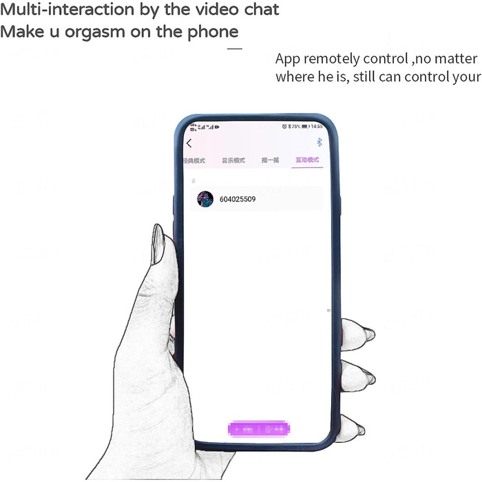 Вібратор з дистанційним керуванням та додатком, 10 режимів вібрації, портативний анальний/G-Spot секс-іграшка для пар, анальний дildo, секс-іграшка з пультом керування