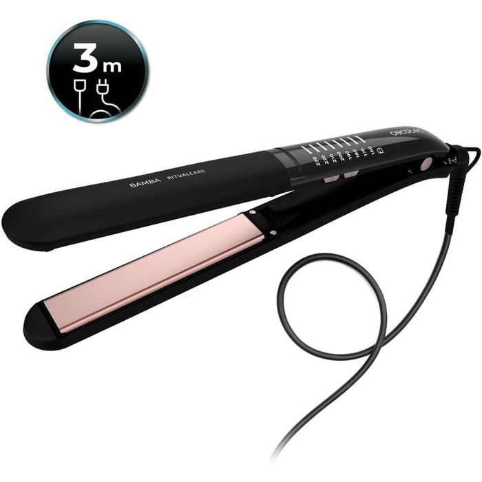 Іонізуючий випрямляч для волосся Cecotec RitualCare 1200 Titanium Ion Touch, титанове покриття, 60 Вт, регулювання температури