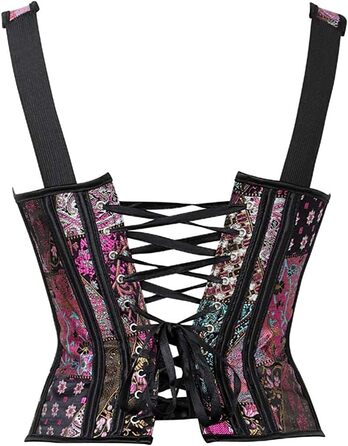 Корсет жіночий HNGHOU, корсет-шнурівка, пуш-ап, боді-формуючий топ, корсет через груди, бюстєри, розмір M, багато кольорів