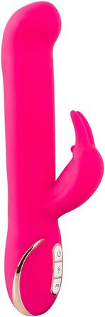 Вібратор Orion Rabbit-Vibrator 'Pick Nick' - інтенсивний вібратор G-точки для жінок, з масажером клітора, 7 режимів вібрації та 3 швидкості (рожевий)