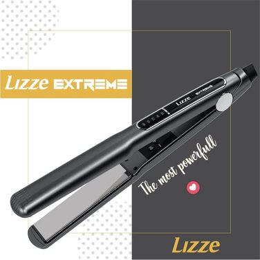 Професійний випрямляч для волосся Lizze Extreme Titan, титанове покриття, 250°C, 220 Вт