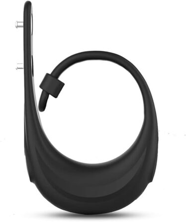 Вібруючий кільце для пеніса BeHorny - секс-іграшка для чоловіків, 10 режимів вібрації, для подовження та посилення ерекції, чорний