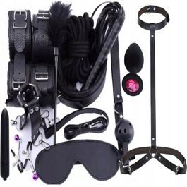 BDSM-набір Reelu багатокольоровий, 12 предметів