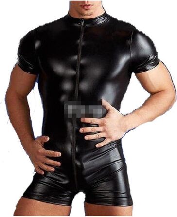 Спортивний костюм чоловічий з латексу, гуми та неопрену (шорти та футболка) чорного кольору, розмір XXS-XXL