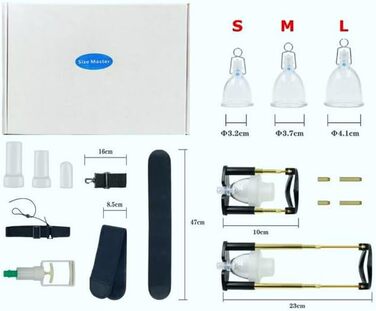 Набір для чоловіків Guspiun: вакуумна помпа для збільшення пеніса та покращення ерекції. Інтимні іграшки для дорослих. SM