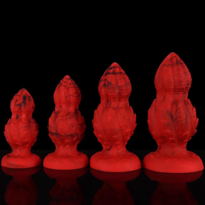 Анальний плагін Axcroo з м'якого силікону - масажер простати та G-точки, великий анальний дилататор для жінок та чоловіків (XL)