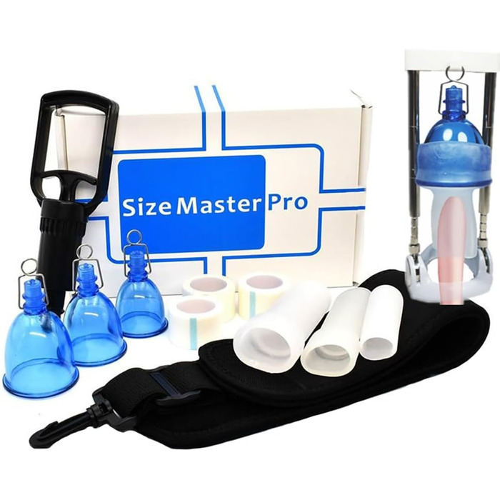 Набір пеніс-помп Guspiun з регулюванням, вакуумний насос, інтимні іграшки для чоловіків, збільшення та покращення потенції, тренажер для витривалості