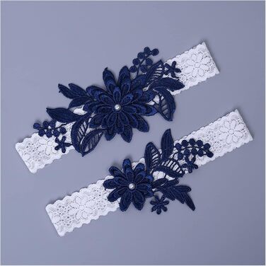 Стрічка для нареченої ACiyD, мереживна стрічка для ноги на весілля, бал, мереживний наголовник (Бежевий)