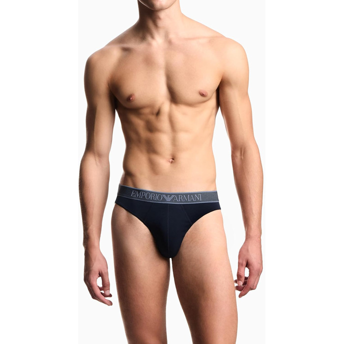 Труси боксер чоловічі Eporio Arani з лого-смугою, сині (M)